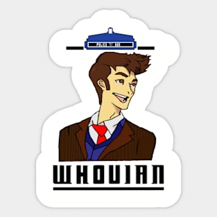 David Tennant / Whovian Sticker